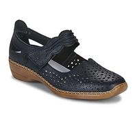 Rieker Women's 41399 Ballet Flats, Blue (Royal 14), 5 UK