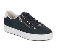 Rieker L59L1-15 Navy Suede Womens Trainers