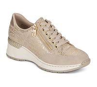 Rieker N4316 Women's Low-Top Trainers with Loose Insole, Beige 62, 4 UK