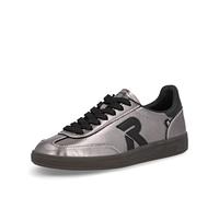 Rieker Silver/Platinum Rieker Elasticated Shoes for Ladies | Colour: Multi silver 36