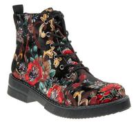 Rieker Simone Women's Black Floral Multi Ankle Boots 72010 Size UK 4-8