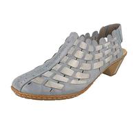 Rieker Sina 46778 Ladies' Basic Casual Shoes 6.5/40 Azur/Grey