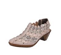 Rieker Sina 46778 Ladies' Basic Casual Shoes 7.5 UK Clay/Light Rose