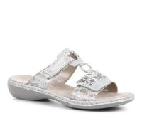 Rieker 659X6-80 Womens Sandals - Metallic - UK 4 / EU 37