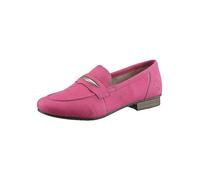 Rieker Slip-On Strappy Loafers Fuchsia