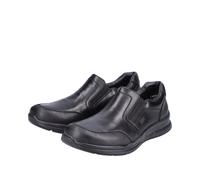 Rieker Slipper Sneaker Shoes Black Leather TEX NEW 14850