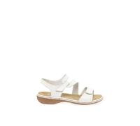 Rieker Sphere Womens Riptape Sandals White