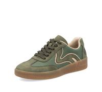 Rieker Sport Green Lace-Up Shoes for Ladies | Rieker Sport M5512-54 Colour: Green, Size: EU 36 / UK 3.5