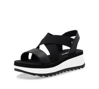 Rieker Sport Woman's Sandal - Black | W3053-00 Women's 42