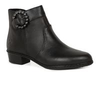 Rieker Stillington Womens Ankle Boots Black