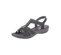 Rieker Strappy Sandals Black