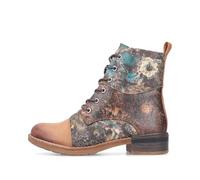 Rieker 94611-90 Tan Womens Lace Up Boots in a Plain Synthetic in Size 41