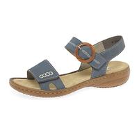 Rieker Texas Womens Sandals 6 UK Columbo Jeans