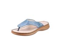Rieker Toe Post Sliders Blue