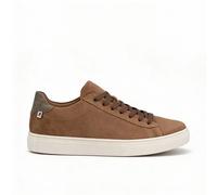 Rieker U0701 Mens Suede Leather Lace-Up Lightweight Tan Court Trainers