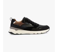 Rieker U0903 Mens Suede Leather Lace-Up Comfort Black Casual Trainers