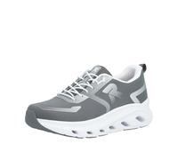 Rieker U3504, Men's Low Sneaker, Grey, 44 EU