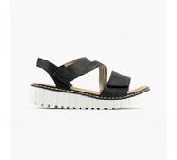 Rieker V1364-00 Unisex Adults Comfort Casual Touch Fasten Sandals