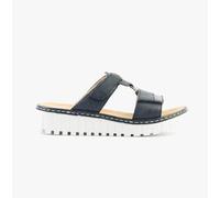 (UK 6.5 / EU 40) Rieker V1396-14 Womens Sandals Blue