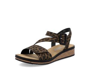 Rieker v3660 Hook & Loop Fastening Sandal 7.5 Multi