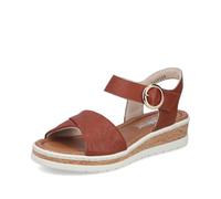 Rieker V4191 Touch Strap Wedge Sandal