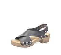 Rieker Women's V6888-00 Closed Toe Sandals, Schwarz (Schwarz 00), 3.5 UK