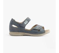 Rieker Women's V7474 Sandal, Blue, 3.5 UK