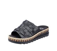 Rieker Women's V7988 Mules, Schwarz, 8 UK