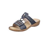 Rieker Velcro Slip-On Mules Dark Blue