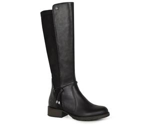 Rieker Virginia Womens Knee High Boots 6.5 UK Black/Stretch