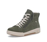 Rieker W0164 Lace/Zip up Ankle Boot 43 EU Green