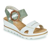Rieker Wedge sandals SOLLA in Green 3.5