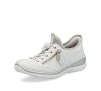 Rieker White Elasticated Shoes for Ladies | Ready2Go | Rieker Colour: White, Size: EU 37 / UK 4
