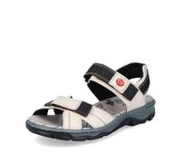 Rieker White Hook & Loop Sandals for Ladies | Rieker Colour: White White 36