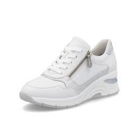 Rieker White Rieker Zip Shoes for Ladies | Colour: White White 41