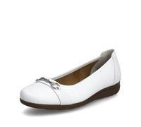 Rieker White Slip-On Shoes for Ladies | Rieker Colour: White