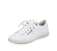 Rieker White Zip Shoes for Ladies | Rieker Colour: White White 37