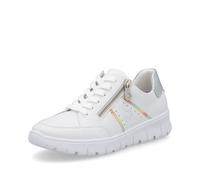 Women's Rieker N1313-80 Womens Shoes White - Size: 6