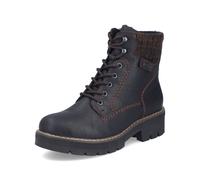 Rieker Y8130 Womens Comfort Casual Lace-Up Boots-Black