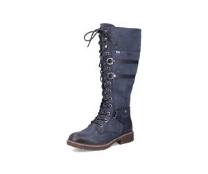 Rieker Woman's Boots - Blue | 94732-14 Women's 36