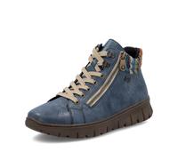 Rieker N1305-14 Denim blue Womens Hi Tops (Blue, UK Footwear Size System, Adult, Women, Numeric, Medium, 7)