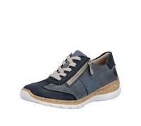 Rieker Woman's Casual Shoe - Blue | N4221-14 14 36