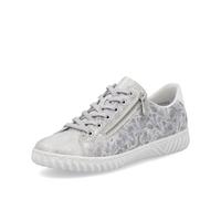 Rieker Woman's Casual Shoe - Silver/Platinum | N0900-90 90 Women's 38
