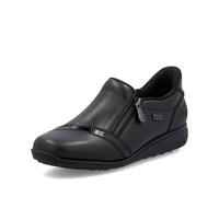 Rieker Women's Zip Shoes 47264-00 Black EU 39 / UK 6
