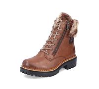 Rieker Women Ankle Boots 72608, Ladies Bootees,Low Boots,Boot,Half Boot,Transition Shoe,Winter Shoe,Lined,Brown (Braun / 24),37 EU / 4 UK
