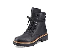 Rieker Women Ankle Boots 72621, Ladies Lace-up Ankle Boot,Low Boots,Chukka Boot,Short Boots,lace-up Boot,Black (Schwarz / 00),41 EU / 7.5 UK