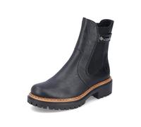 Rieker Women Ankle Boots 72690, Ladies Chelsea Boots,Low Boots,Half Boots,Bootie,Slip Boot,high,Black (Schwarz / 00),37 EU / 4 UK