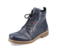 Rieker Women Ankle Boots 73500, Ladies Lace-up Ankle Boot,Boot,Half-Boot,lace-up Bootie,Transition Shoe,Blue (Blau / 14),40 EU / 6.5 UK
