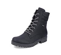 Rieker Women Ankle Boots 78520, Ladies Lace-up Ankle Boot,Water Repellent,riekerTEX,lace-up Bootie,Transition Shoe,Boot,Black (Schwarz / 00),41 EU / 7.5 UK
