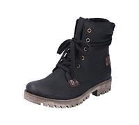 Rieker Women Ankle Boots 78530, Ladies Lace-up Ankle Boot,Low Boots,Chukka Boot,Short Boots,lace-up Boot,Black (Schwarz / 01),41 EU / 7.5 UK
